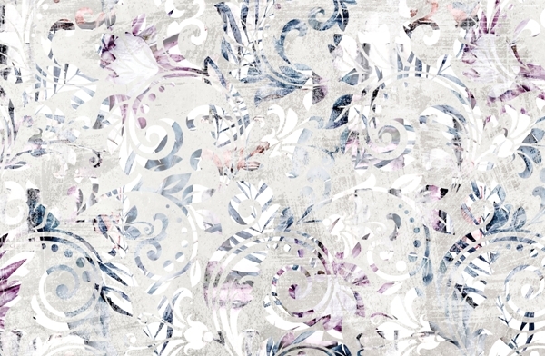 Nástěnná mozaika rostlin