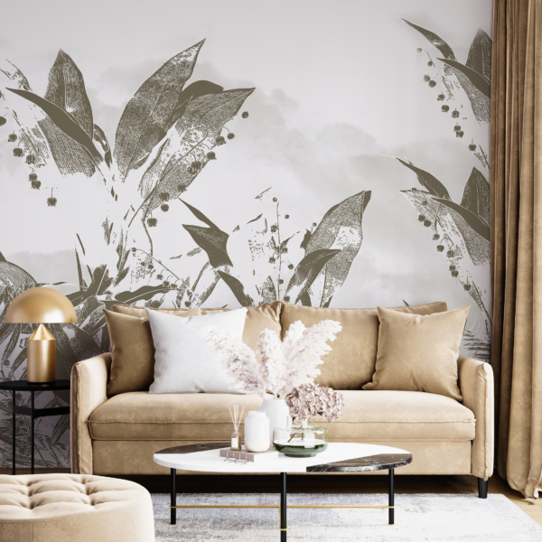 Nástěnná malba Slabé rostliny