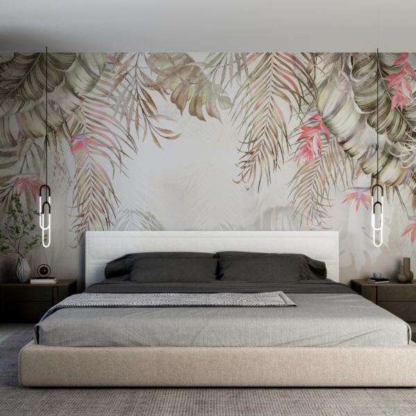 Fototapeta Růžové listy