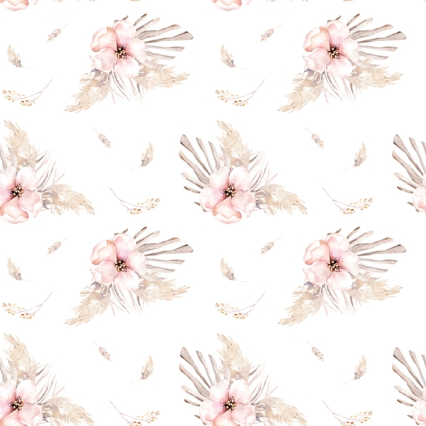 Tapety růžové malé květiny