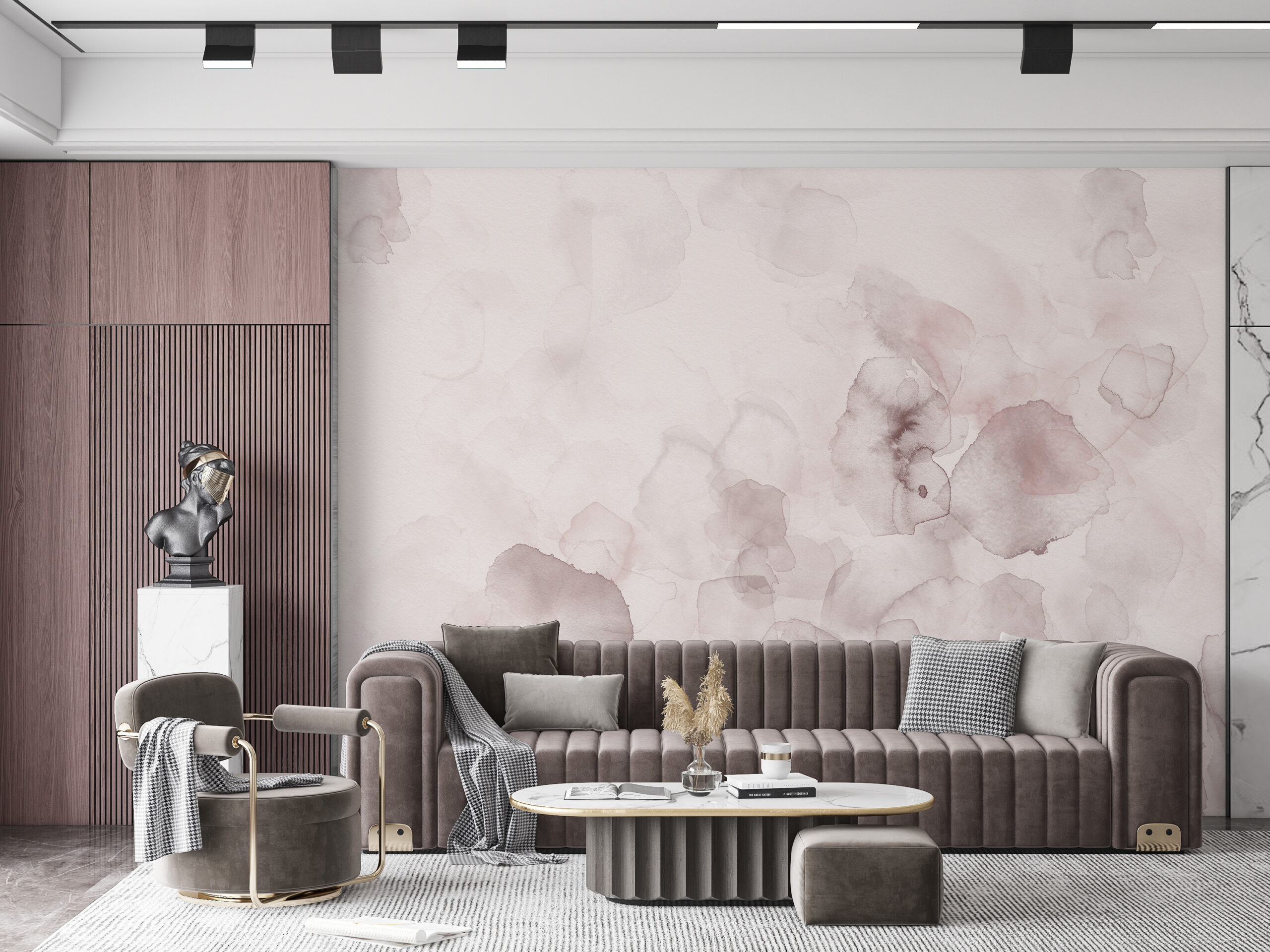 Nástěnná malba Pink Petals