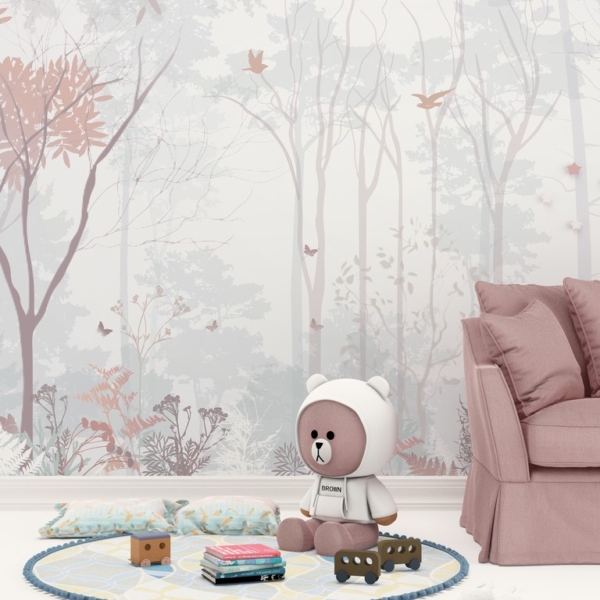 Fototapeta Pink Forest