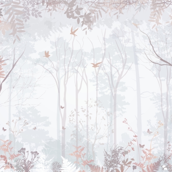 Fototapeta Pink Forest
