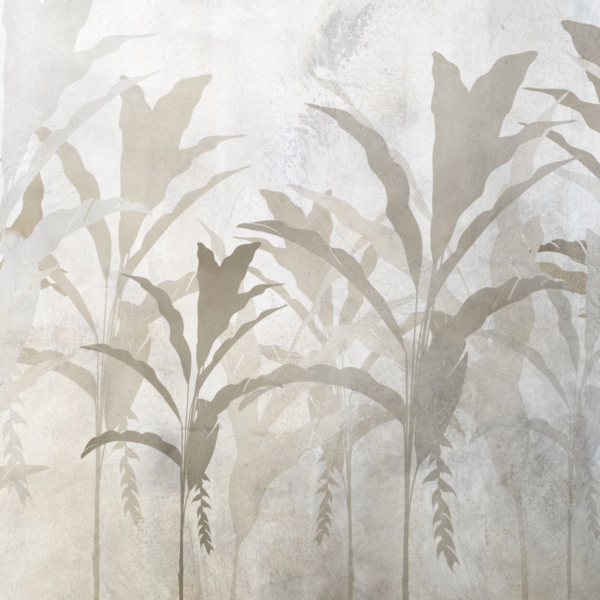 Nástěnná malba Řada rostlin