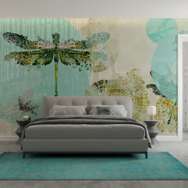 Nástěnná malba Osamělá vážka