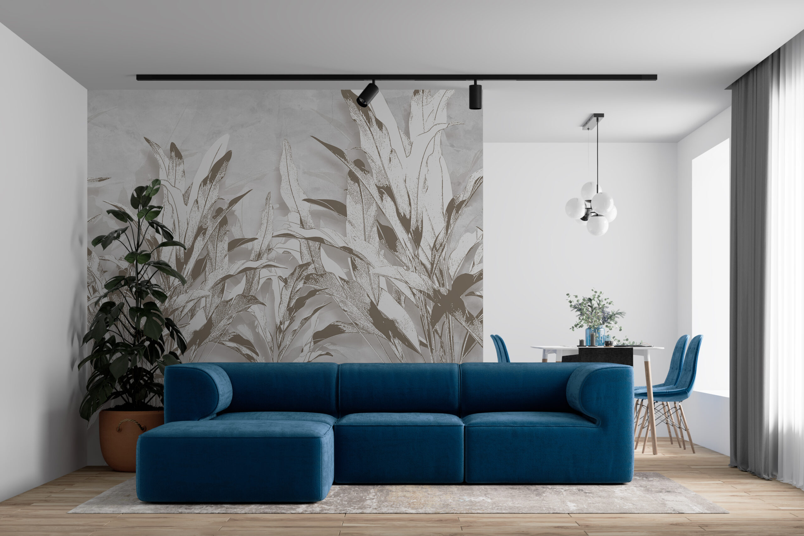 Nástěnná malba rostlin