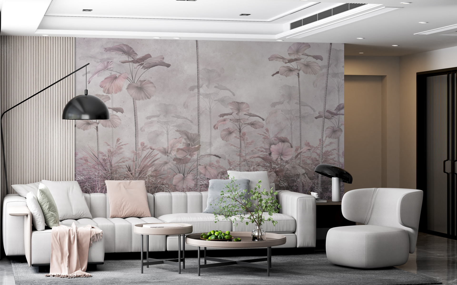 Nástěnná malba Slender Exotics