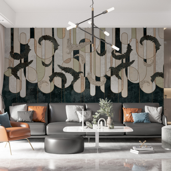 Nástěnná malba Stékající po zdi