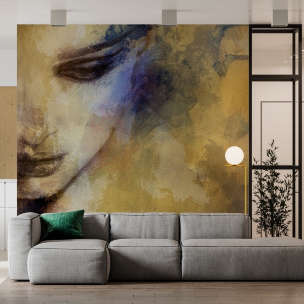 Nástěnná malba Sklopený pohled