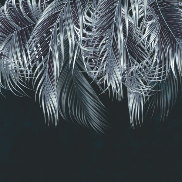 Nástěnná malba Silver Palm