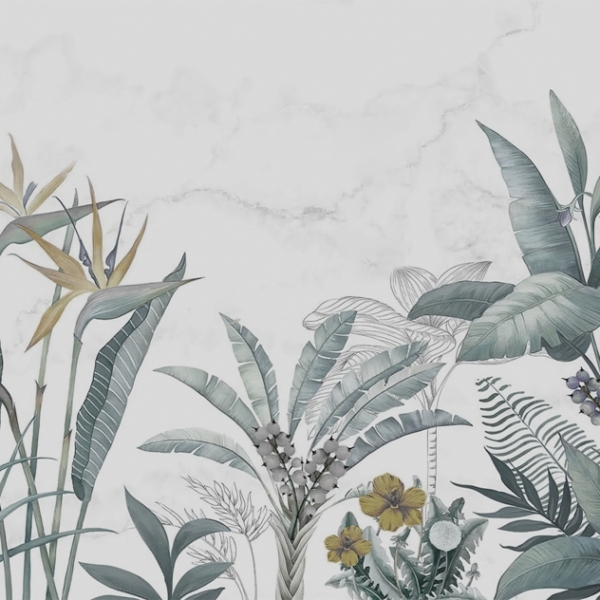 Nástěnná malba Strelitz bez barev