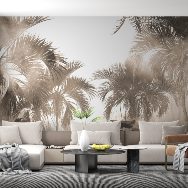 Nástěnná malba Světlo v džungli