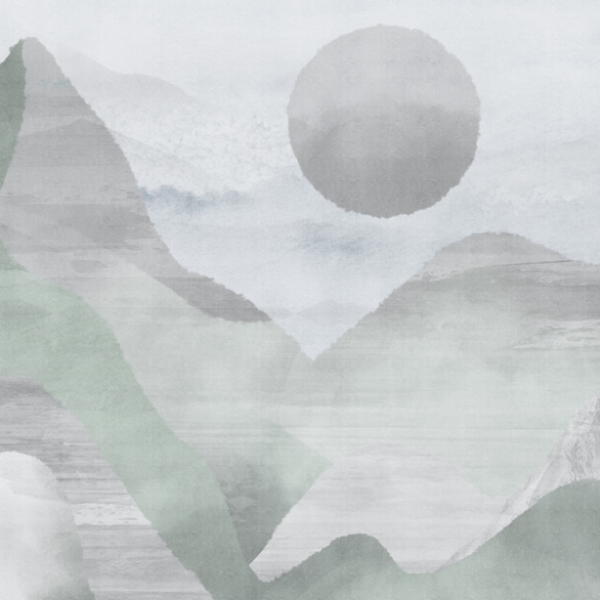 Nástěnná malba Šedé hory