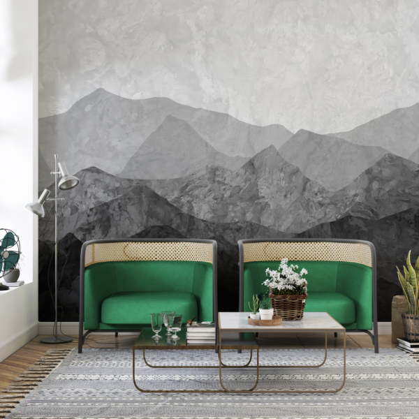 Nástěnná malba Šedé hory