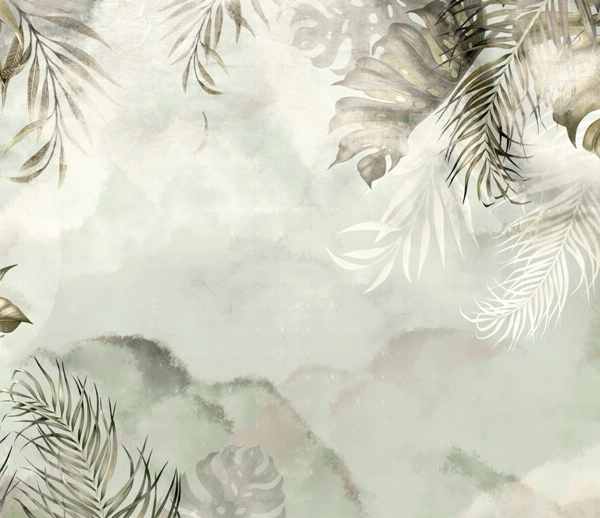 Nástěnná malba Grey Sky