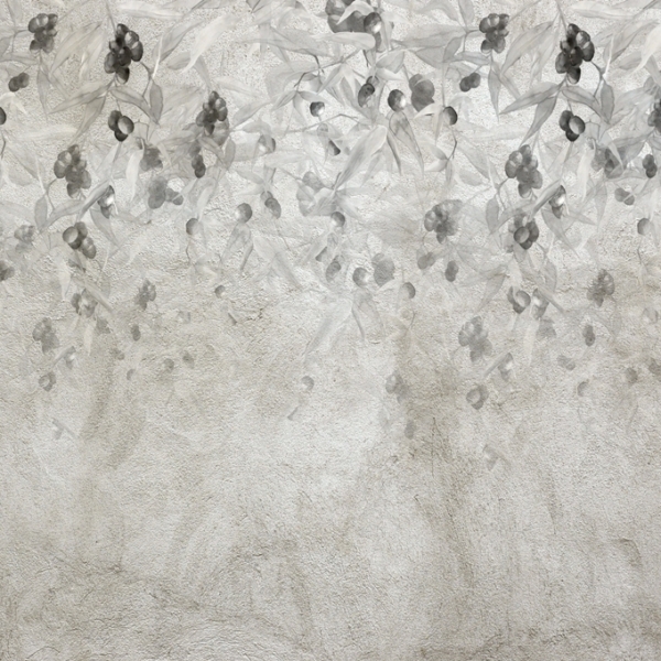 Nástěnná malba Grey Olives