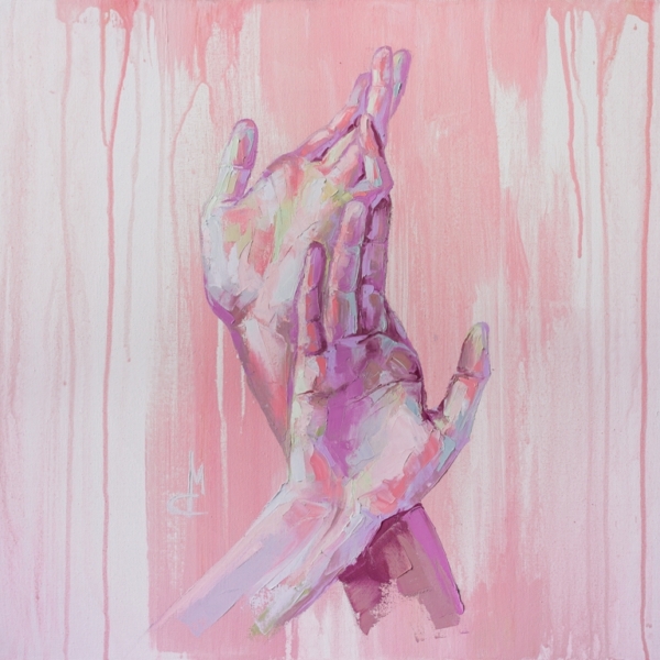 Nástěnná malba Tanec rukou