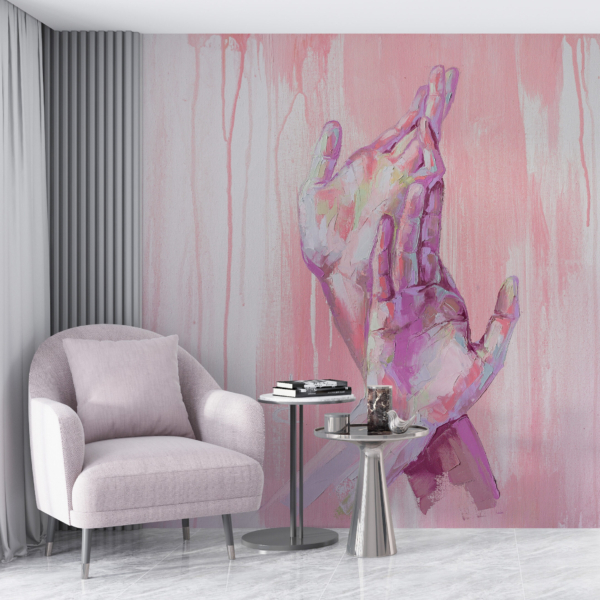 Nástěnná malba Tanec rukou