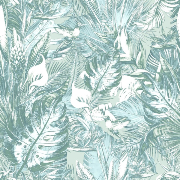 Tropická zelená tapeta