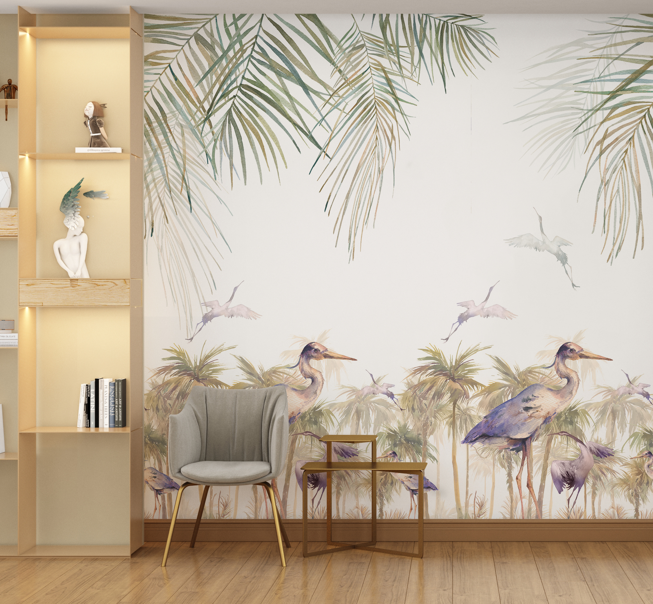 Fototapety tropických ptáků