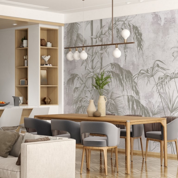 Nástěnná malba Tropické rostliny