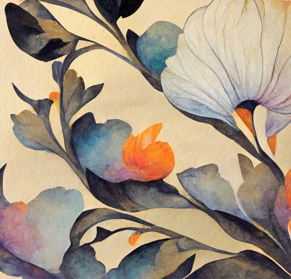 Nástěnná malba Tropical Flower