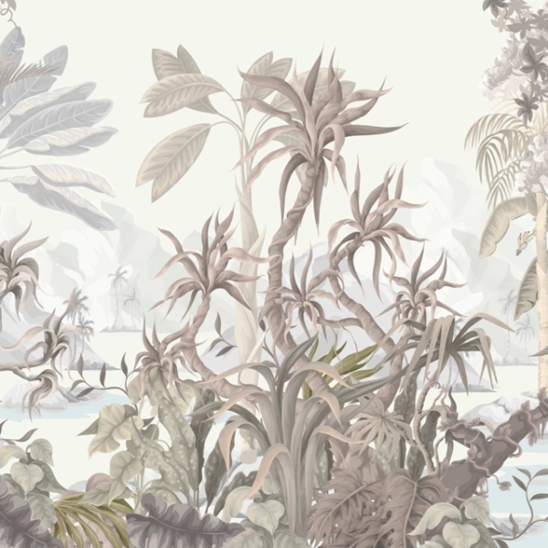 Nástěnná malba Tropical Weave