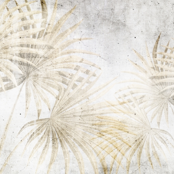 Nástěnná malba Ve vějíři listů