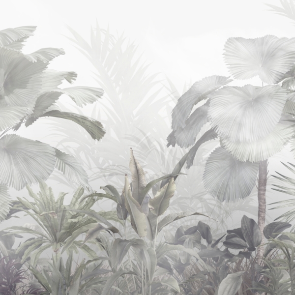 Nástěnná malba v mlze