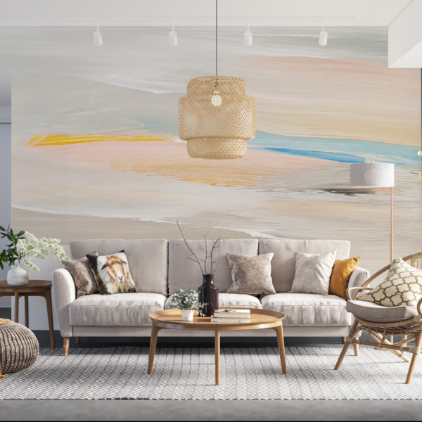 Nástěnná malba Večerní obloha