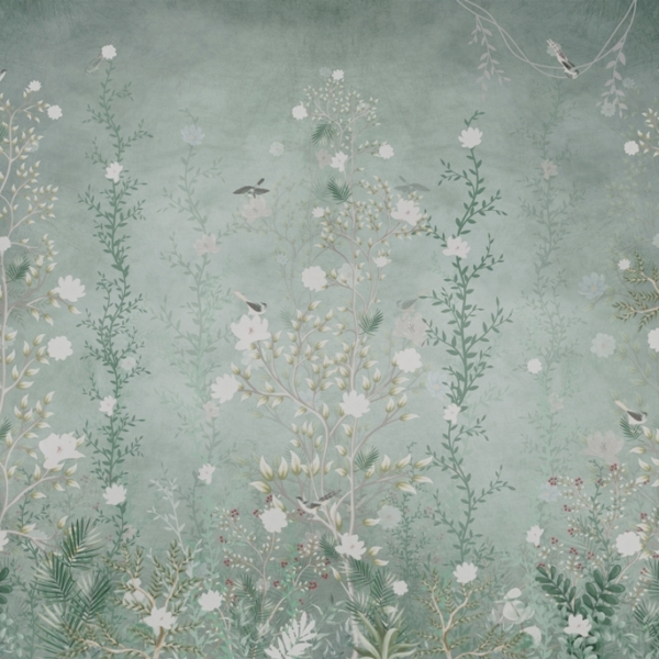 Nástěnná malba Jarní klima