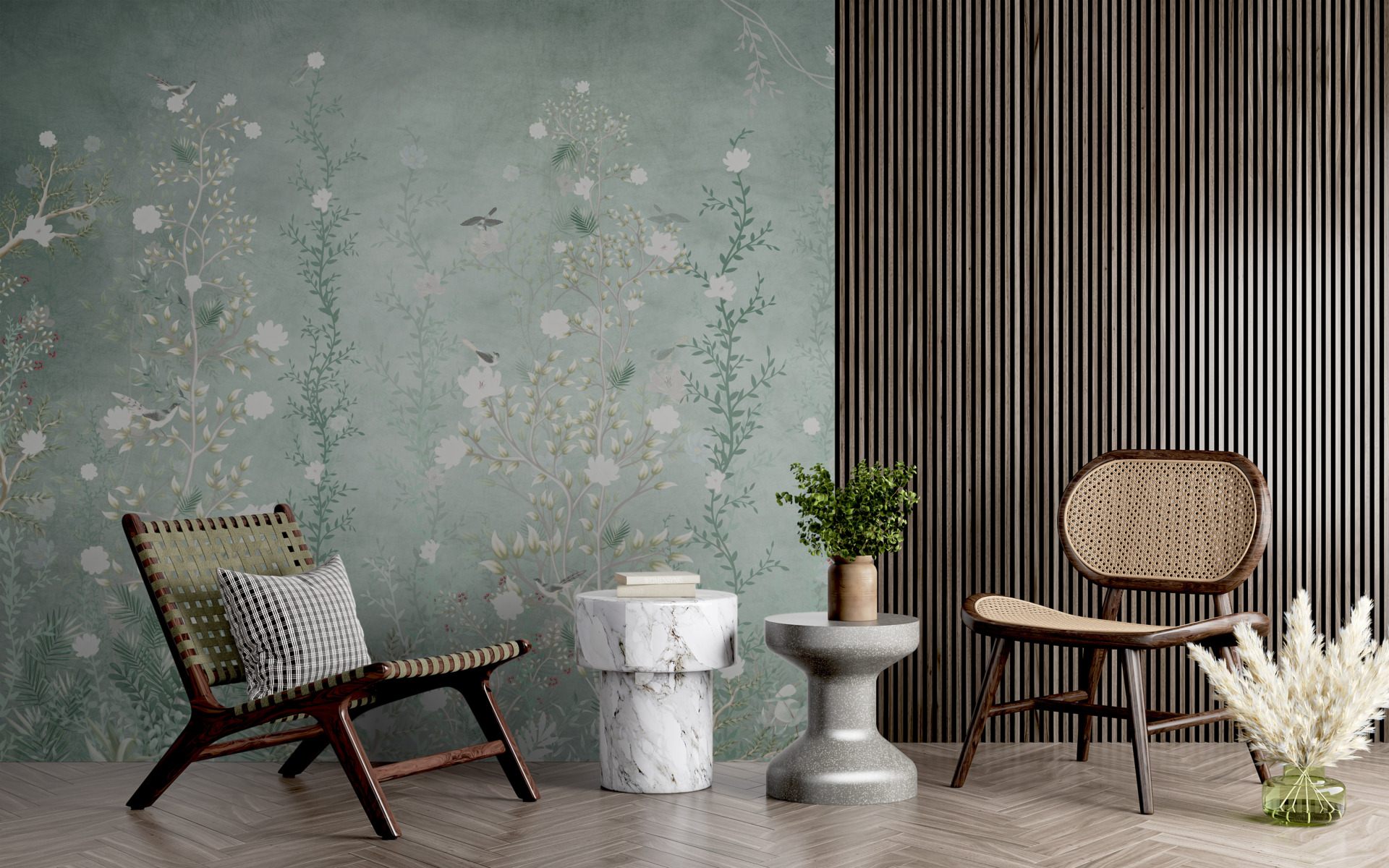 Nástěnná malba Jarní klima