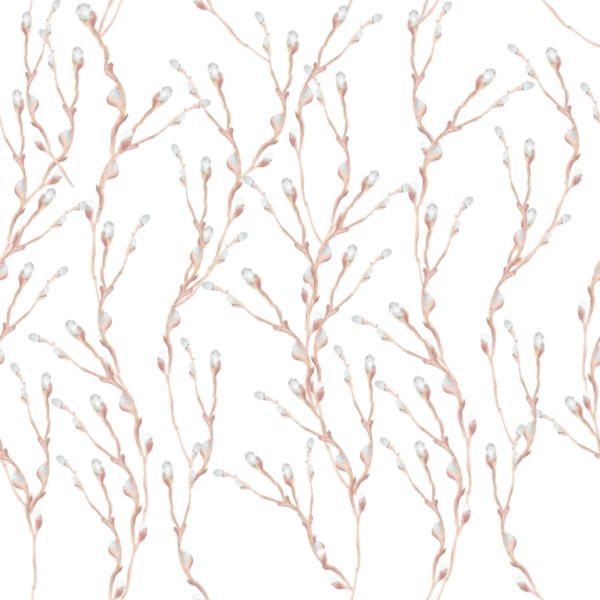 Nástěnná malba Bazi s jarním motivem