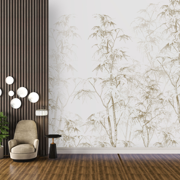 Bělostné stromy tapety