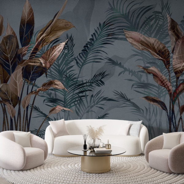 Nástěnná malba Vysoké listy