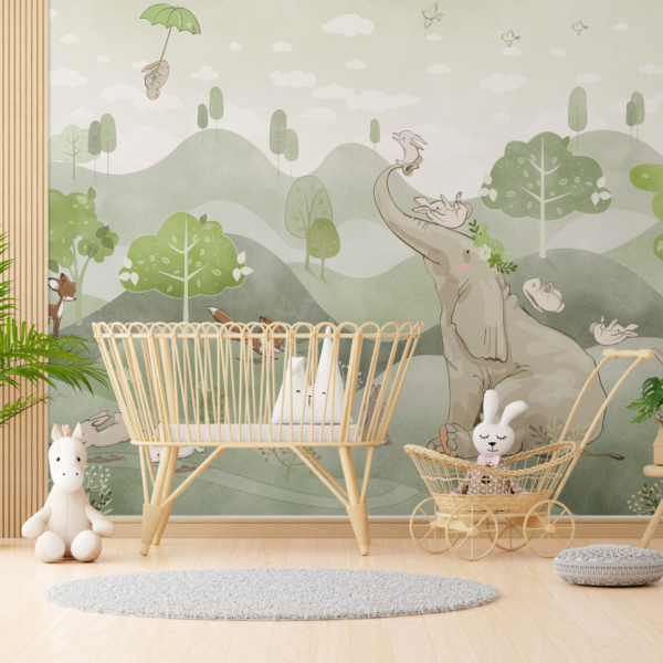 Fototapeta Hrát si se slonem