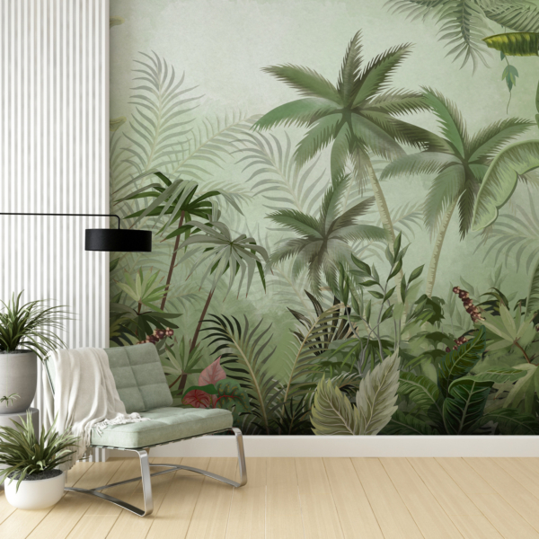 Nástěnná malba Zelený deštný prales