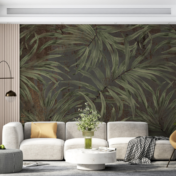 Nástěnná zeleň listů dracény