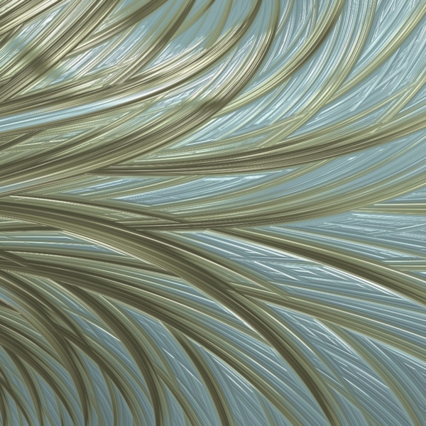 Nástěnná malba zelená a modrá