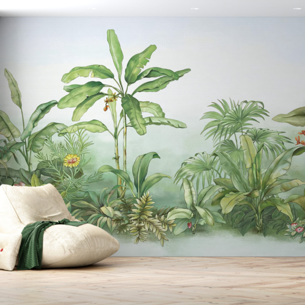 Nástěnná malba Zelená džungle