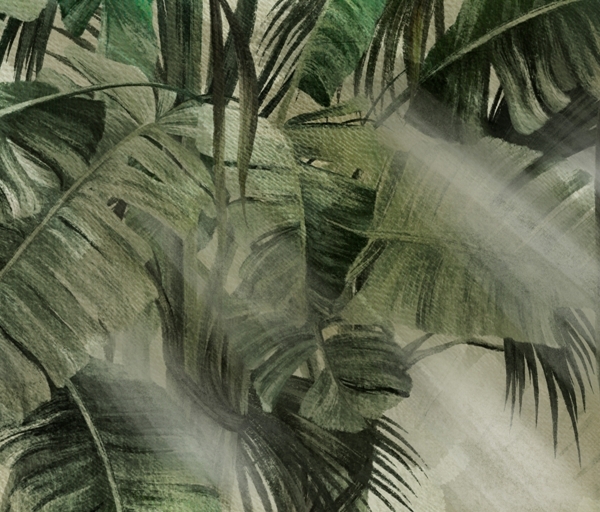 Nástěnný zelený sloup