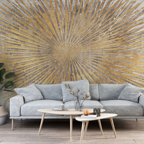 Nástěnná malba Golden Ball