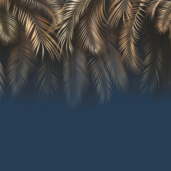 Fototapeta Golden Palm