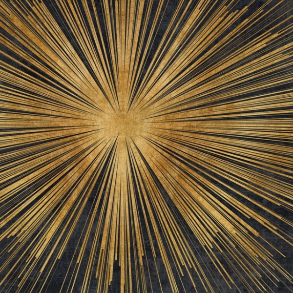 Fototapeta Zlaté paprsky