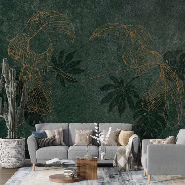 Fototapeta Golden Toucans