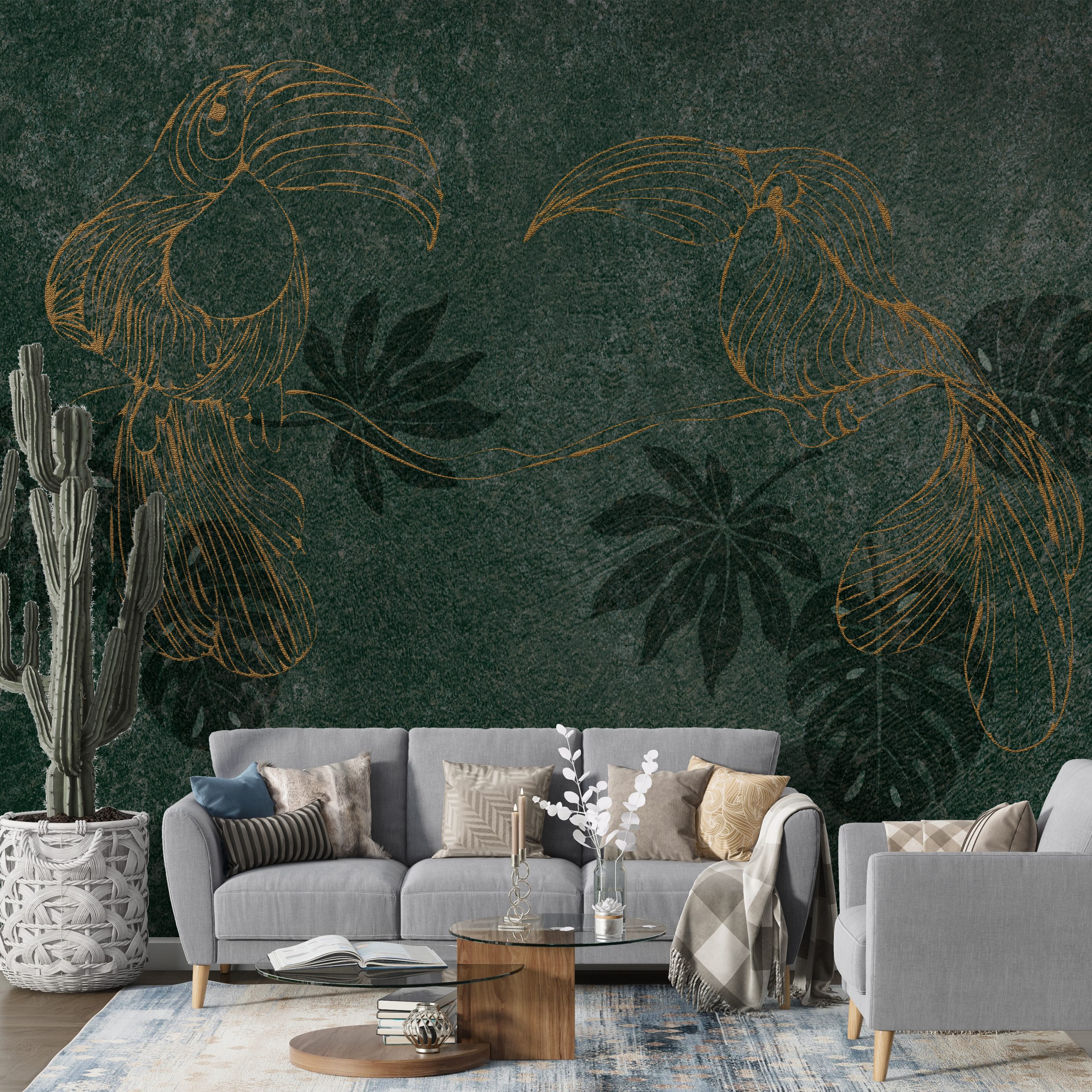 Fototapeta Golden Toucans