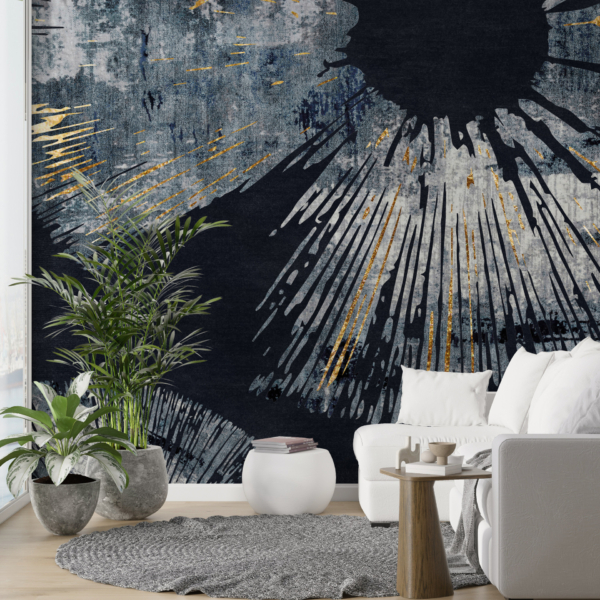 Nástěnná malba Zlatý třpyt v oku