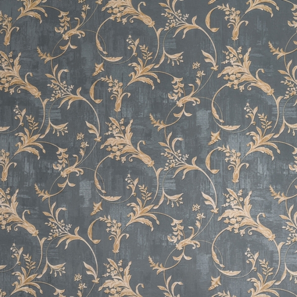 Nástěnná malba Zlatý rostlinný motiv