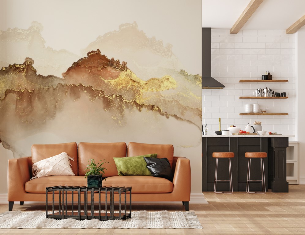 Nástěnný zlatý prach