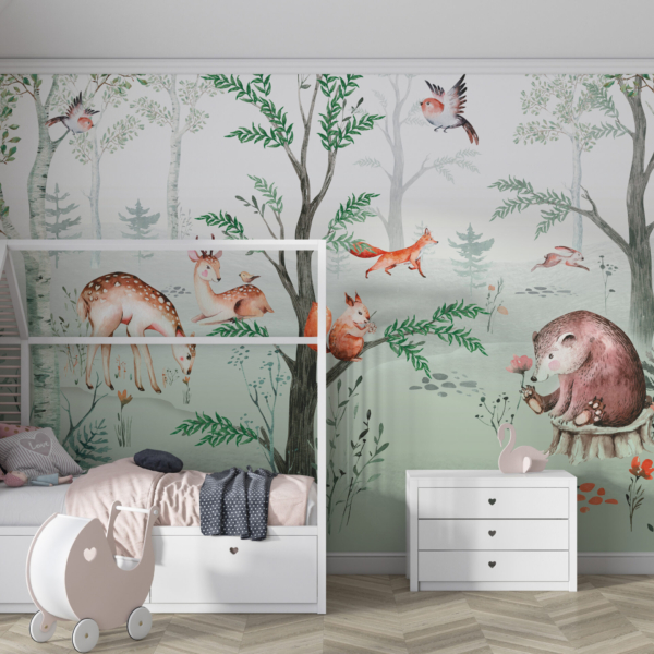 Fototapeta Lesní zvířata